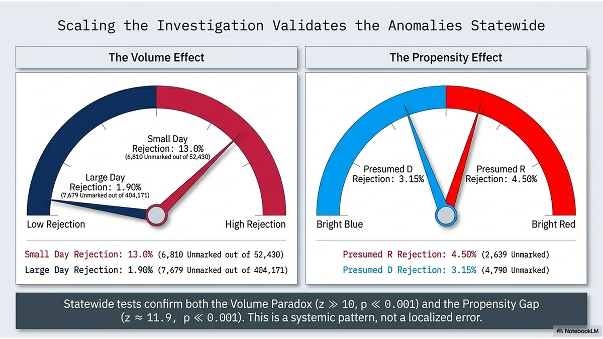 Lean-R Ballots Show High Rejection Rates